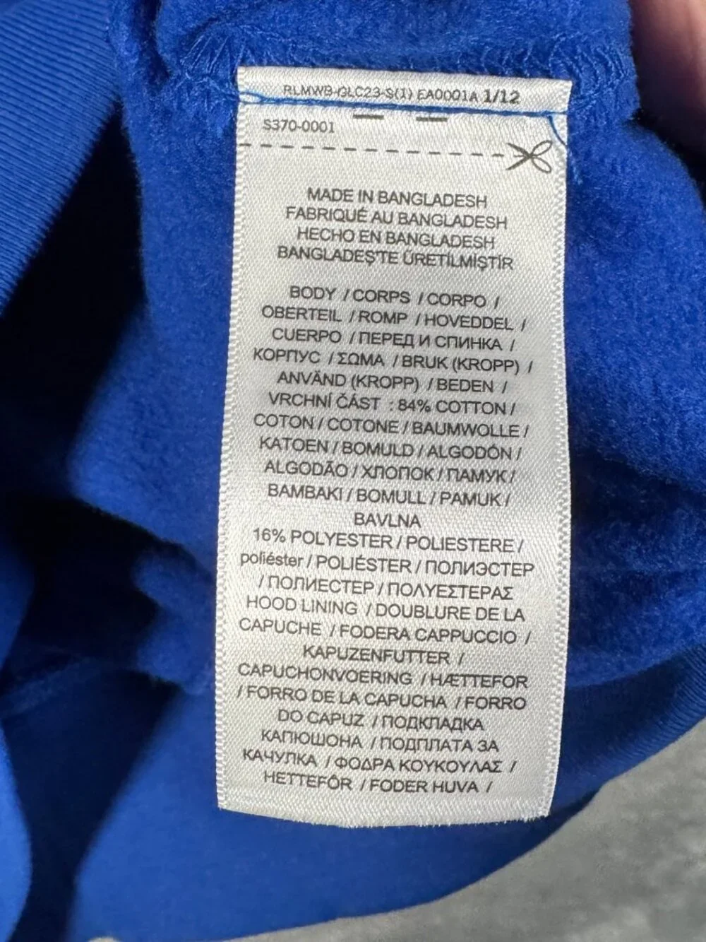 Polo Ralph Lauren Hoodie Mens S Blue Polo Bear Fleece Full Zip Sweatshirt $228
